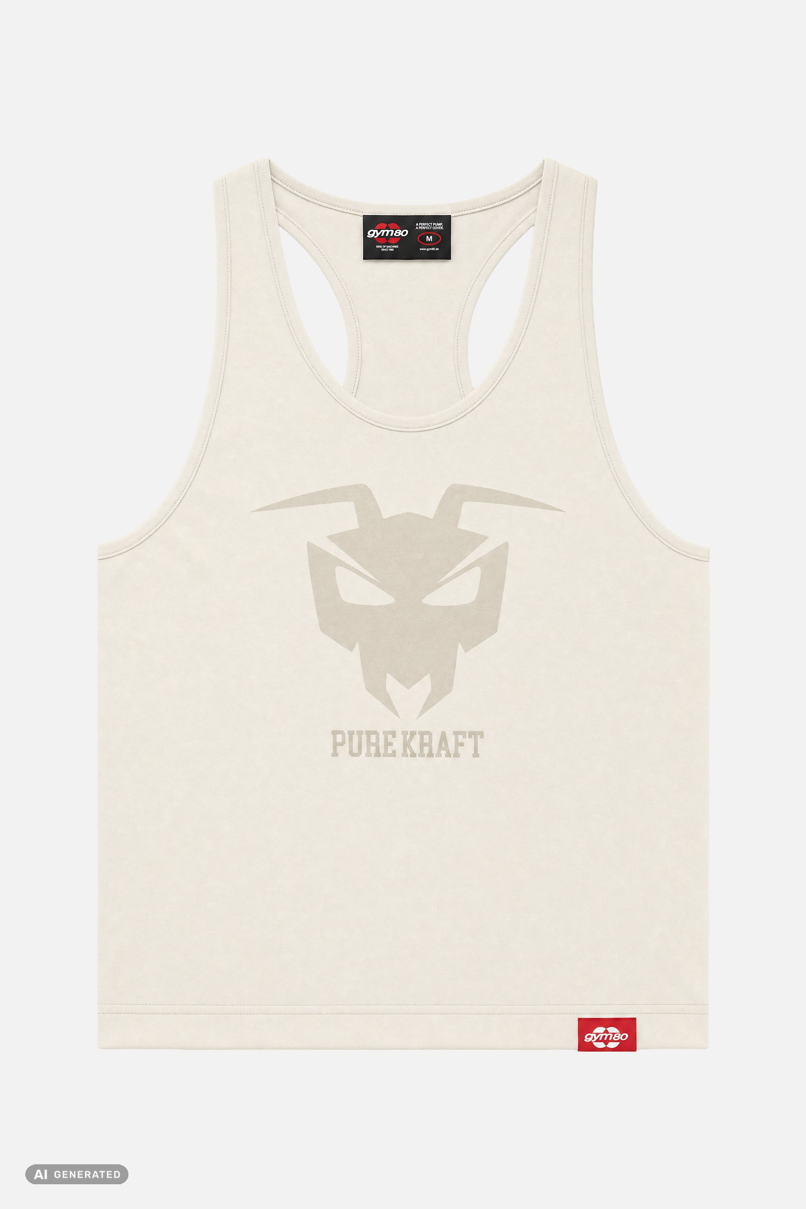 PURE KRAFT RINGER MUSCLE SHIRT CREME