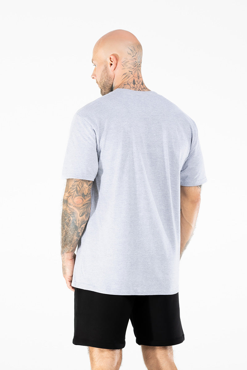 PURE KRAFT ESSENTIAL LOOSE FIT SHIRT GREY