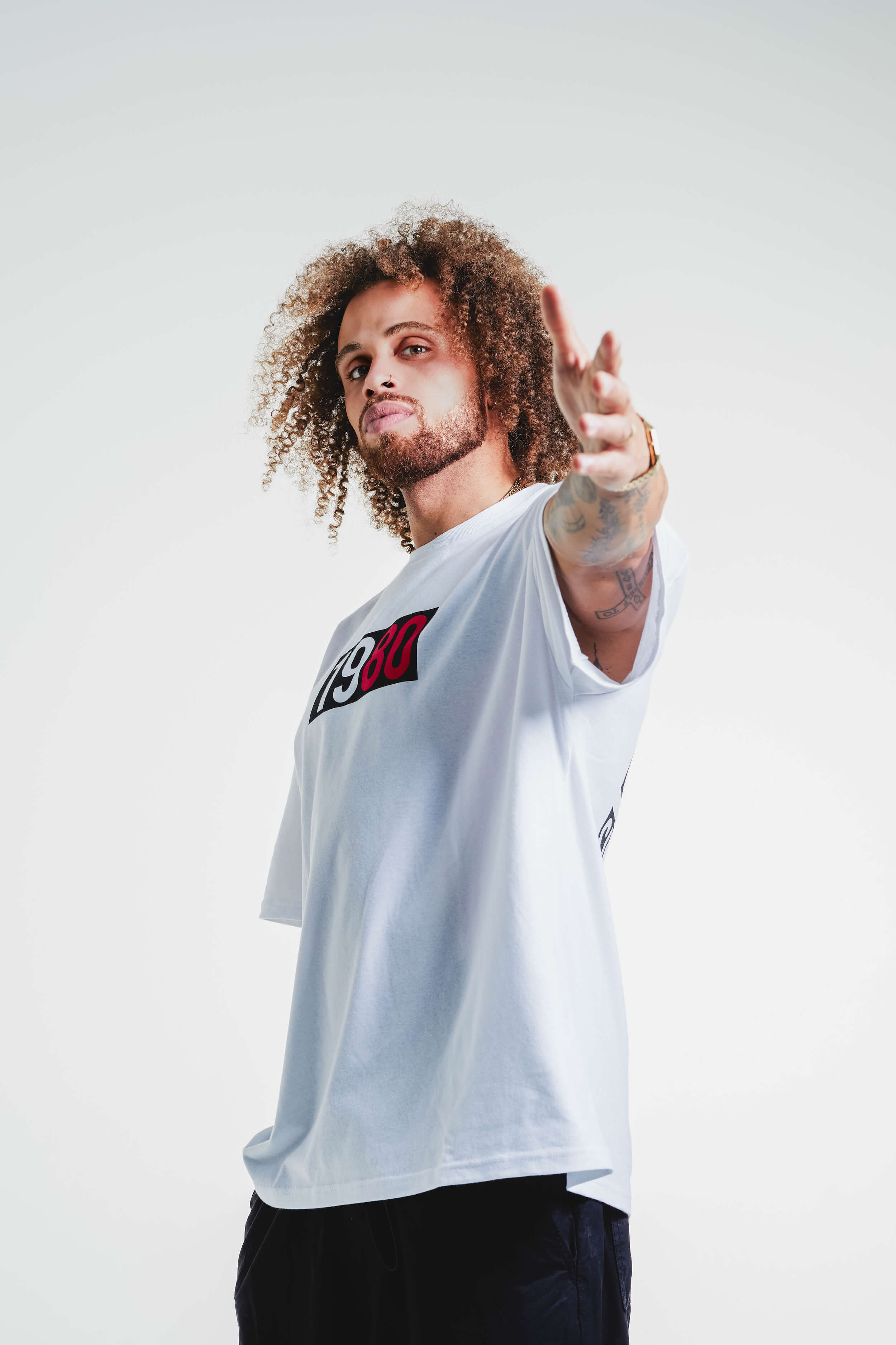 OVERSIZE T-SHIRT „1980“ - White