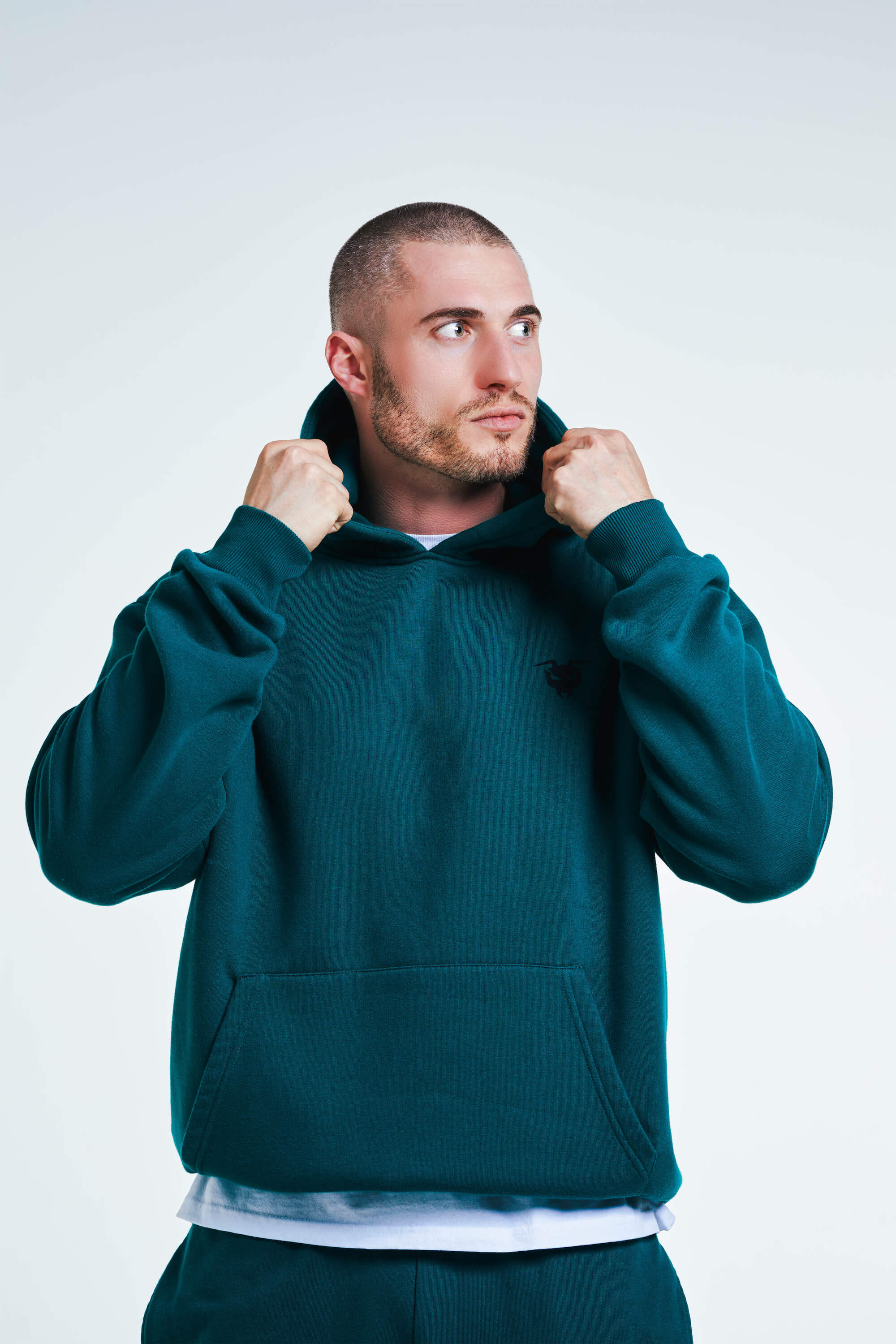 SWEAT PULLOVER  „KING OF MACHINES“ - Green