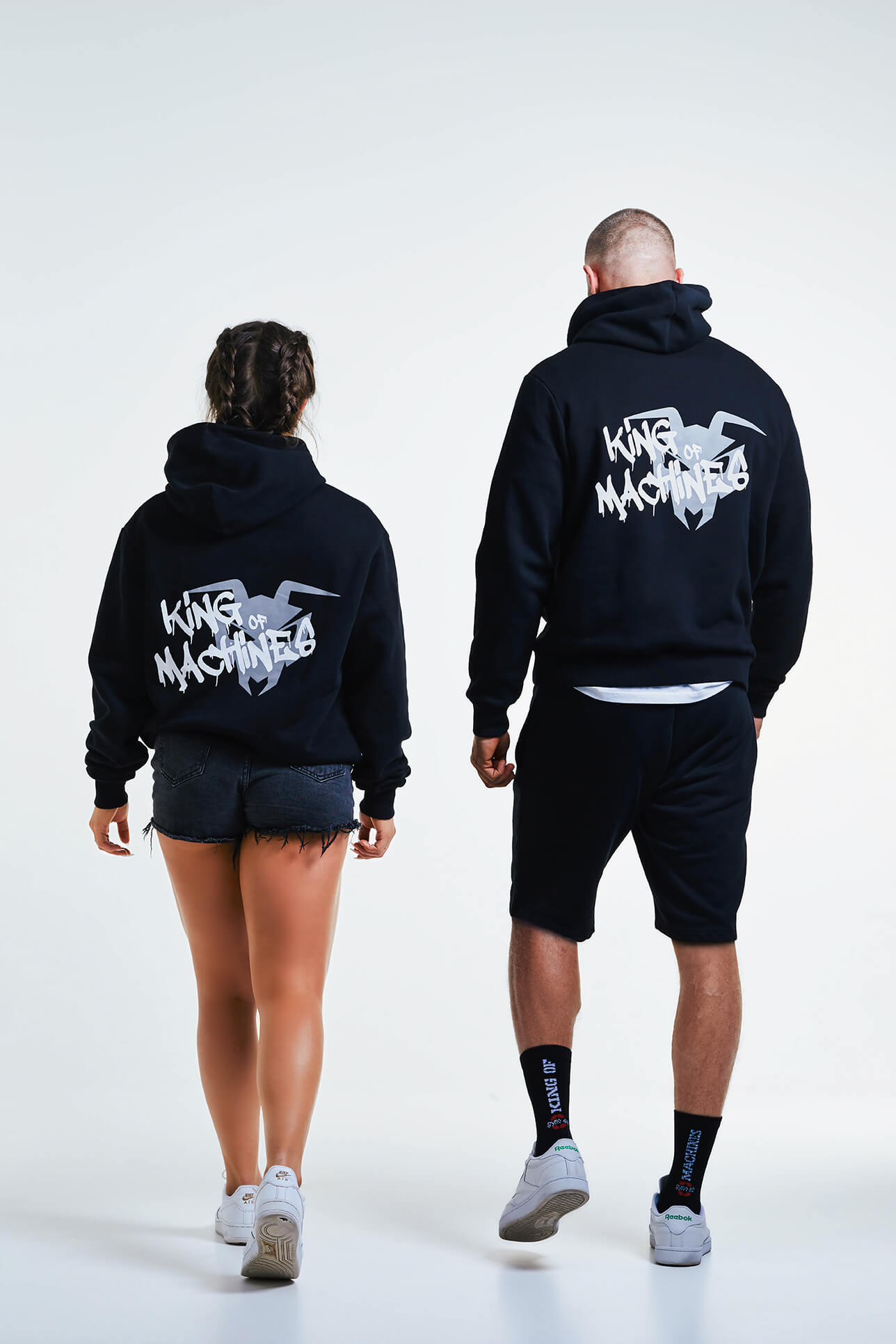 SWEAT PULLOVER „KING OF MACHINES“ - Black