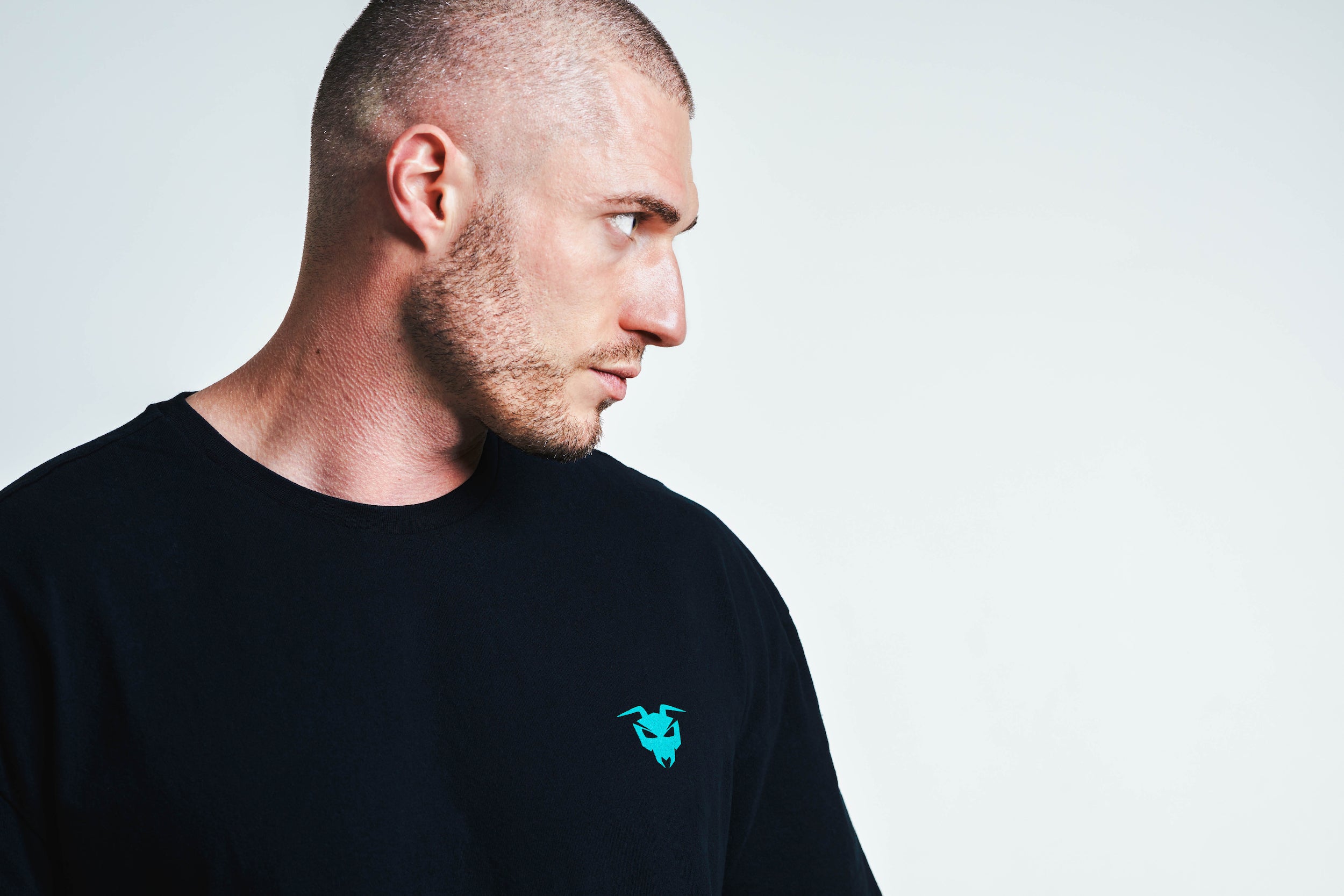 OVERSIZE T-SHIRT „KING OF MACHINES“ - Black washed