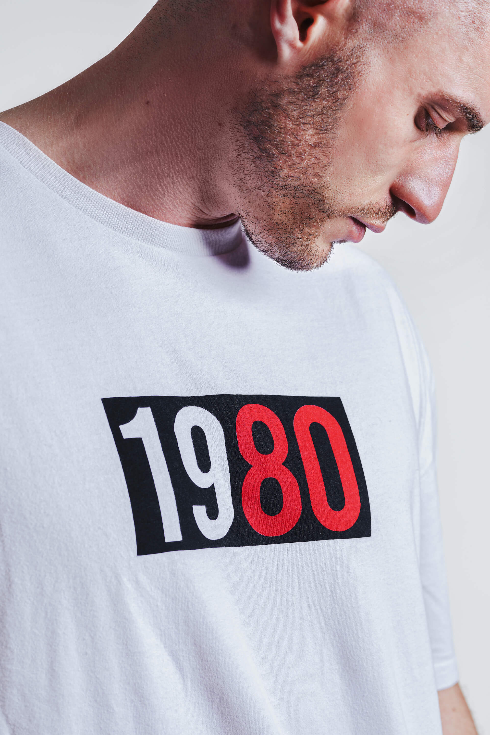 OVERSIZE T-SHIRT „1980“ - White