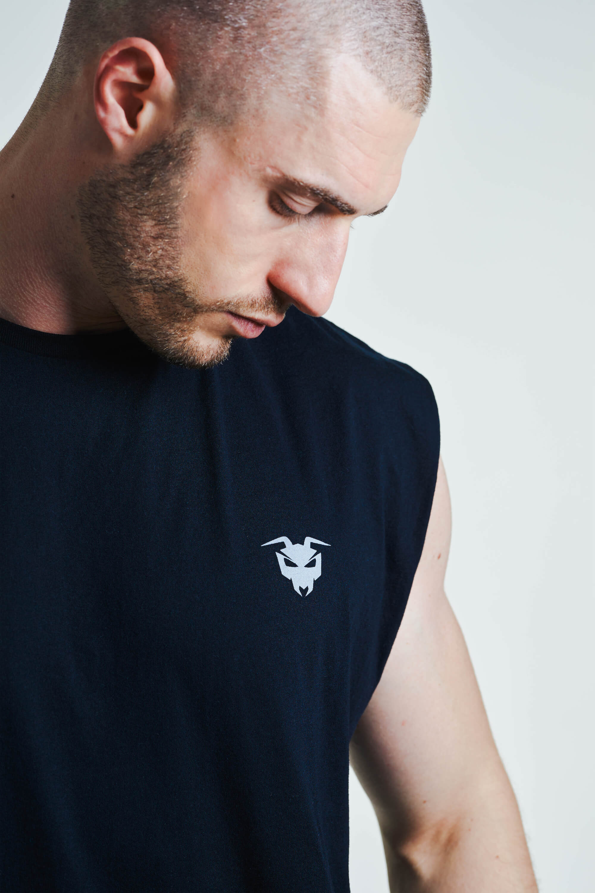 MUSCLE SHIRT „KING OF MACHINES“ - Black