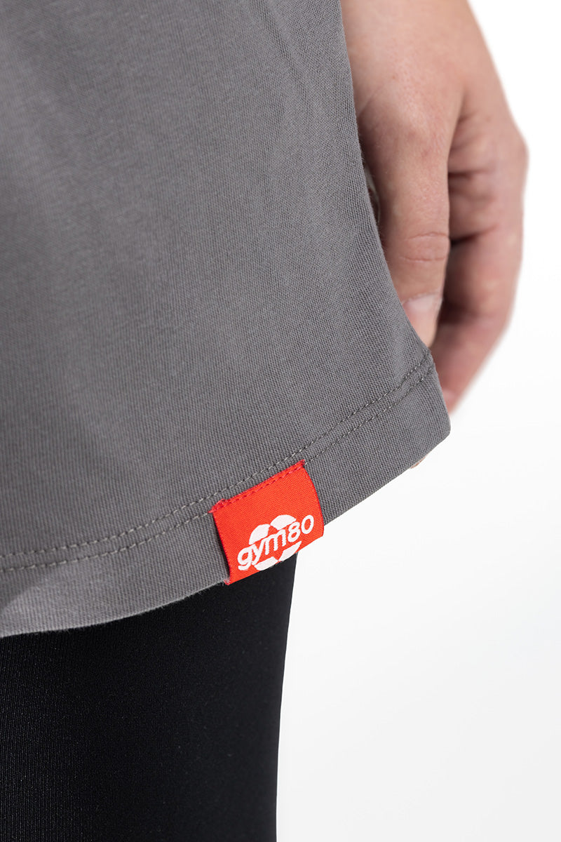 OVERSIZE SHIRT OFFICIAL MACHINE GREY