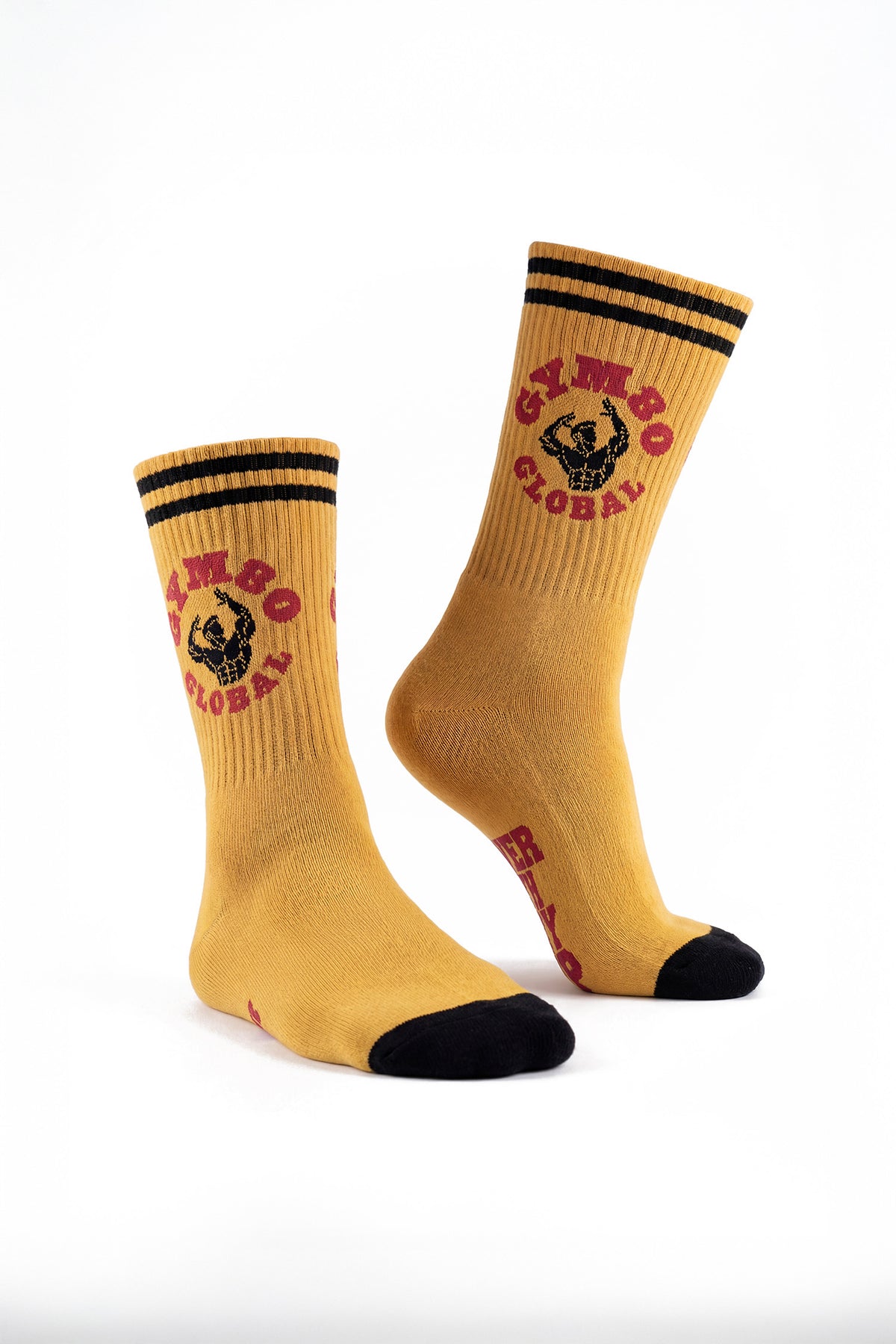 Power Socks mustard