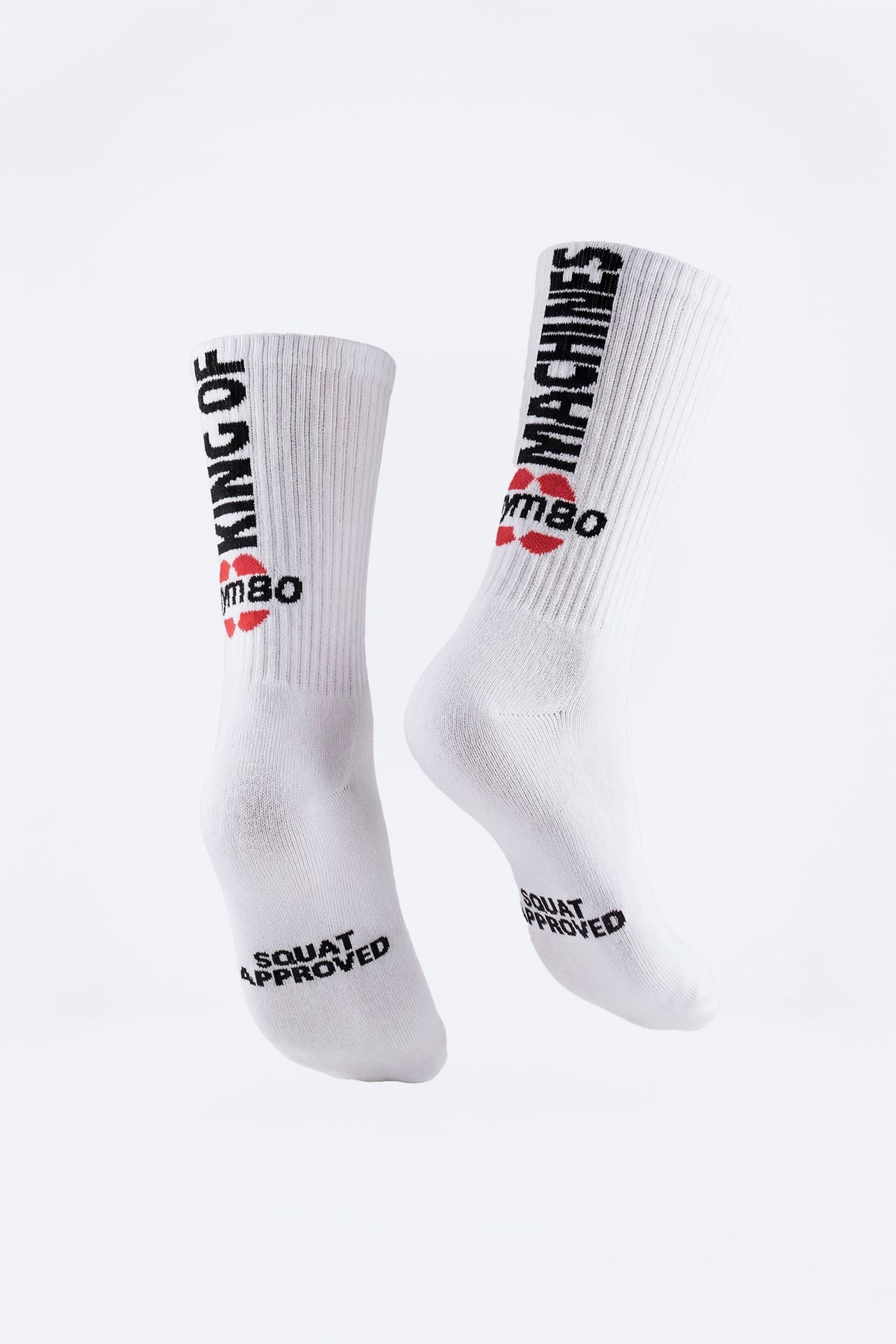 Power Socks King of Machines white