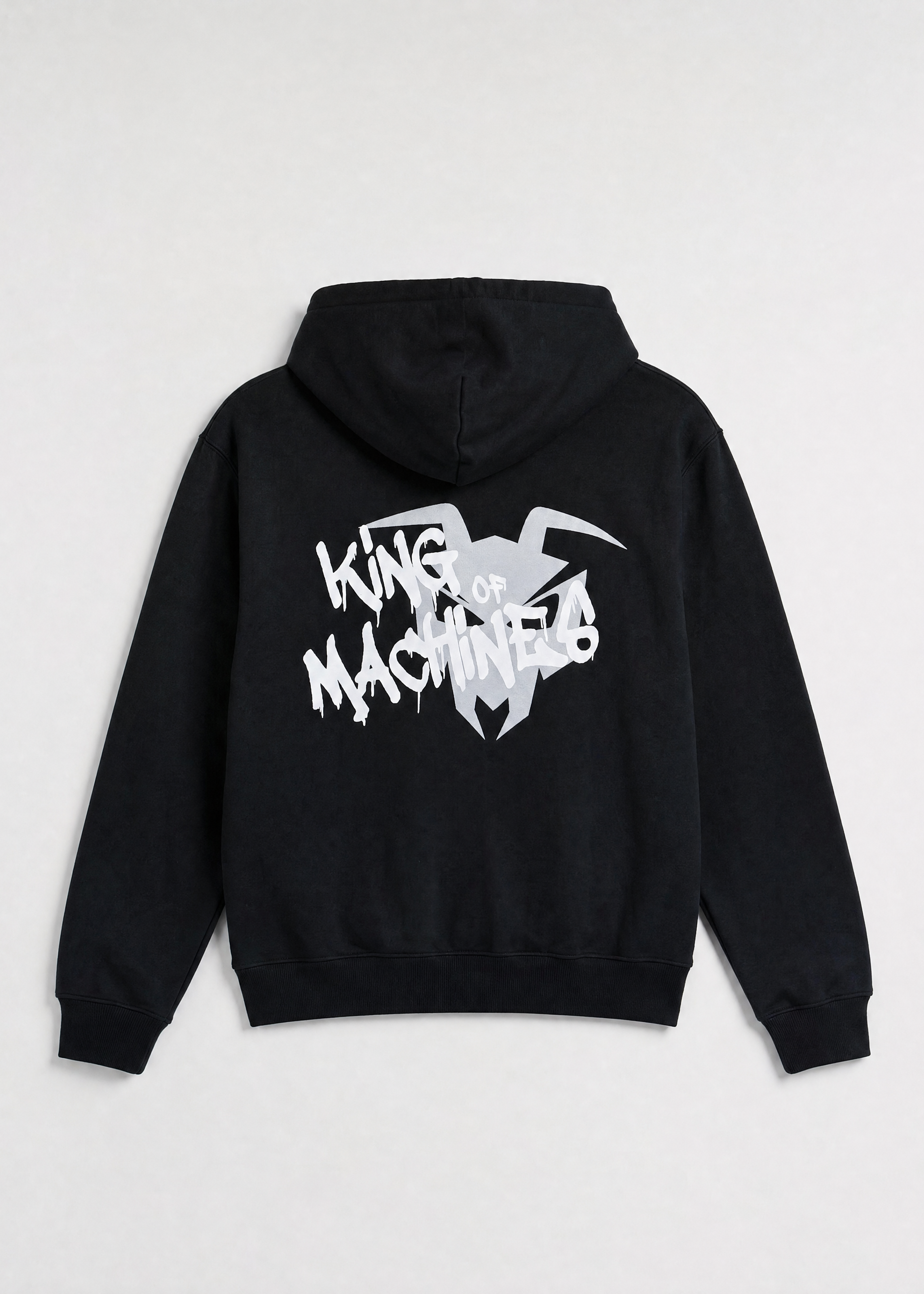SWEAT PULLOVER „KING OF MACHINES“ - Black