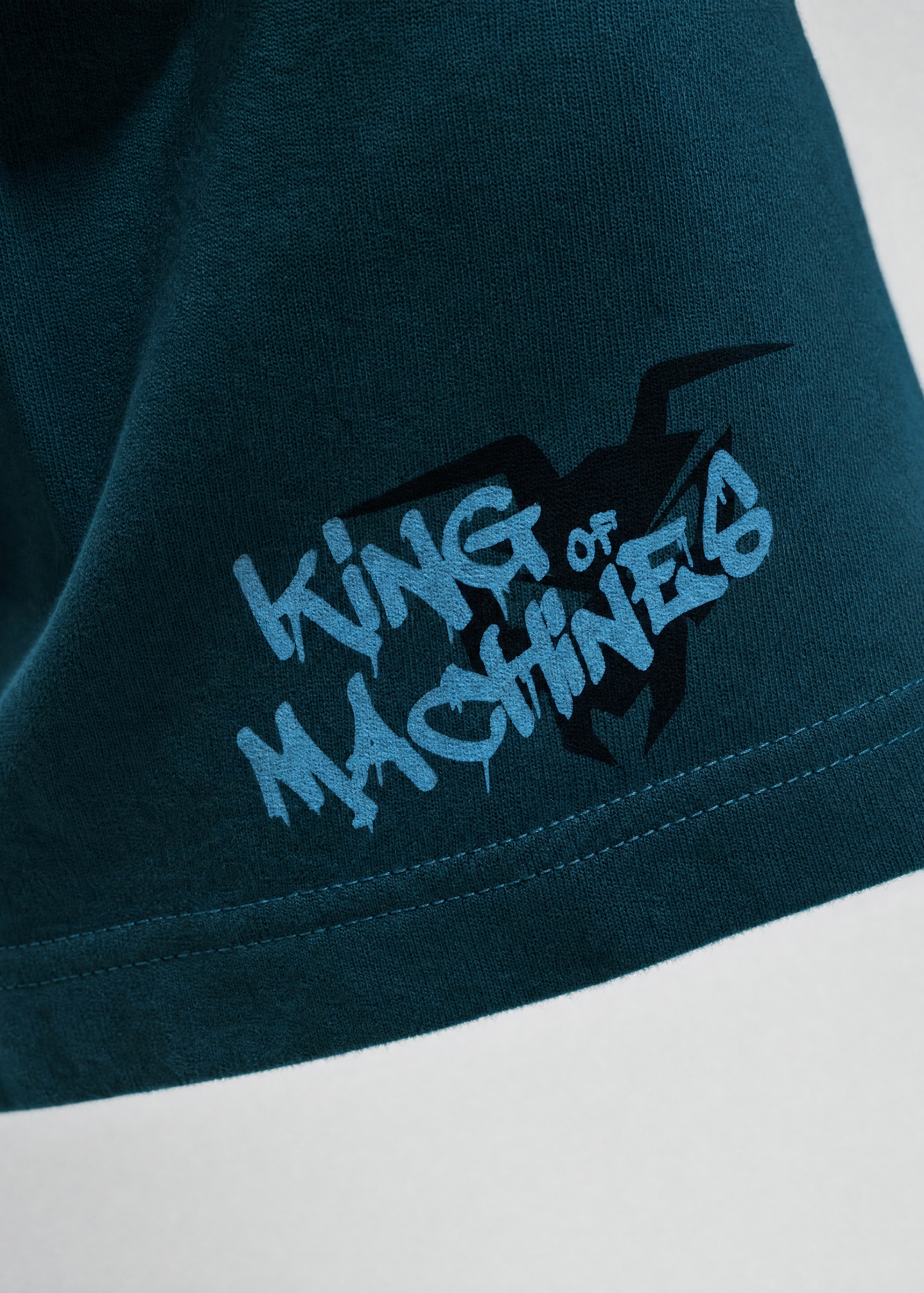 SWEAT BERMUDA “KING OF MACHINES” - Green