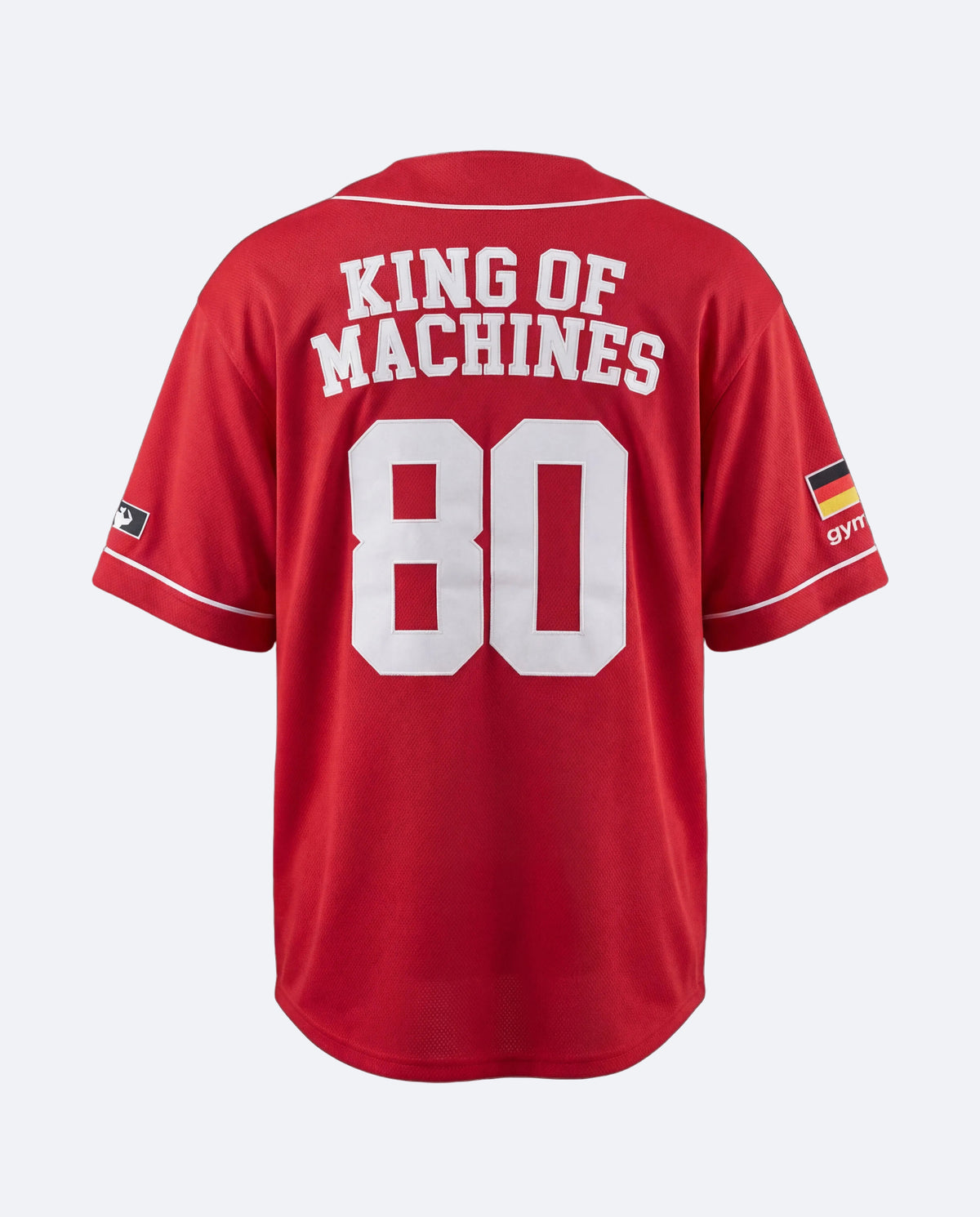 Baseball Jersey Red Zone