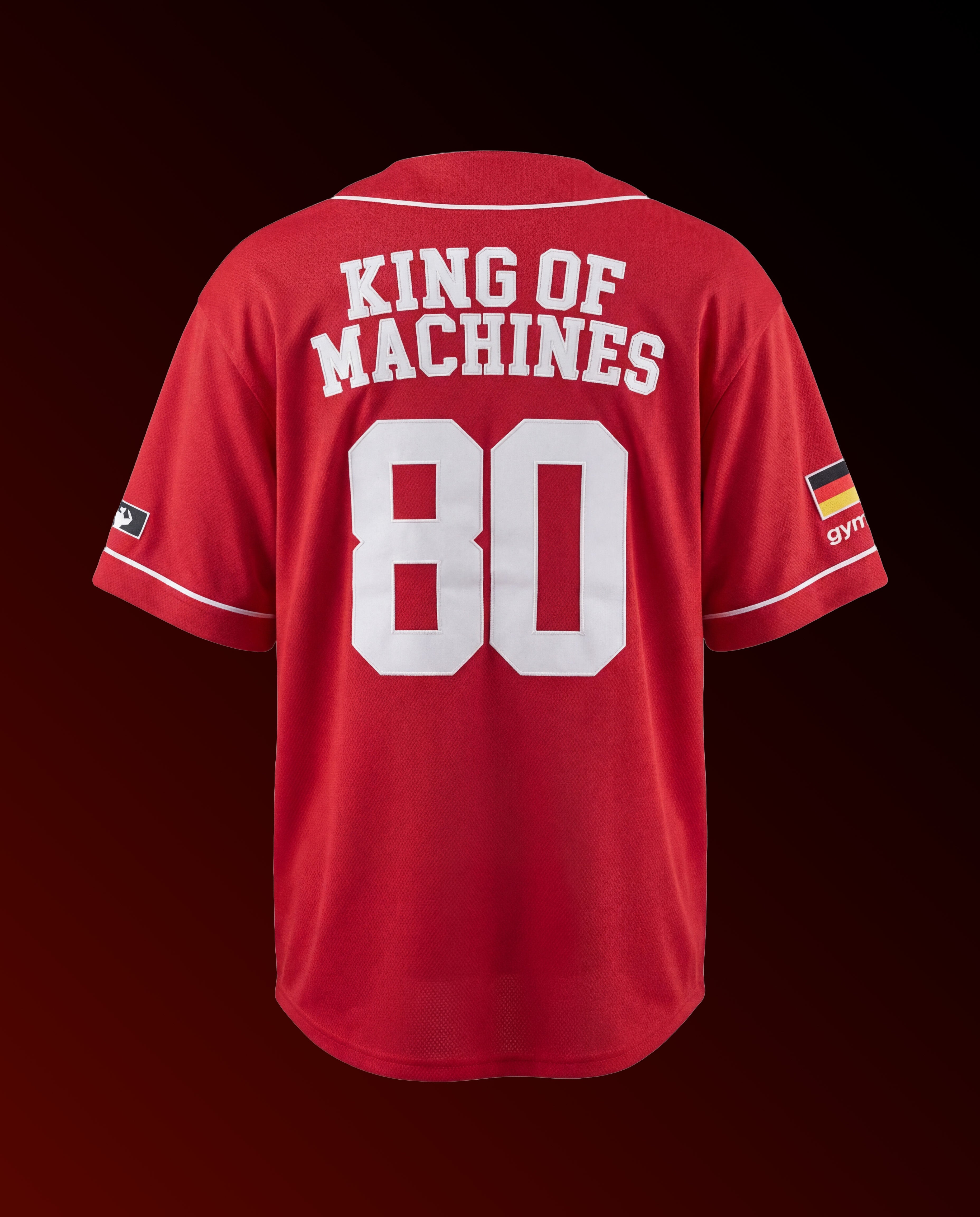 BASEBALL JERSEY RED ZONE