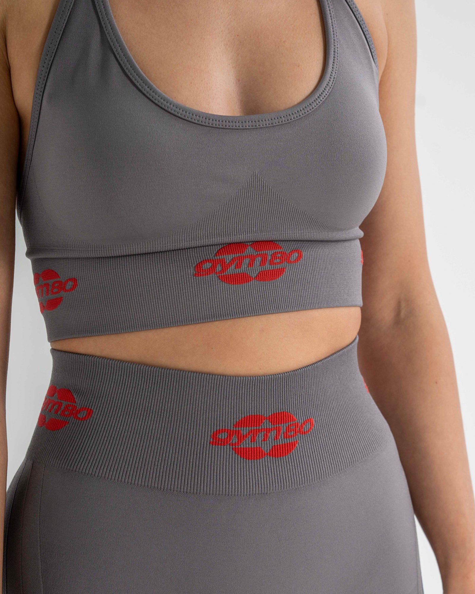 SIGNATURE NECKHOLDER BRA - GRAPHITE