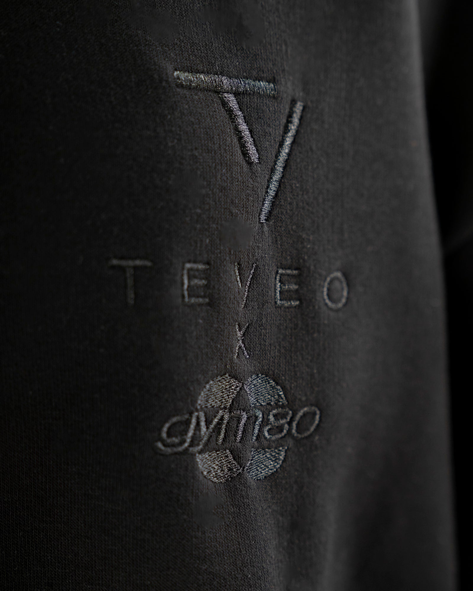 SIGNATURE OVERSIZED SWEATER - BLACK