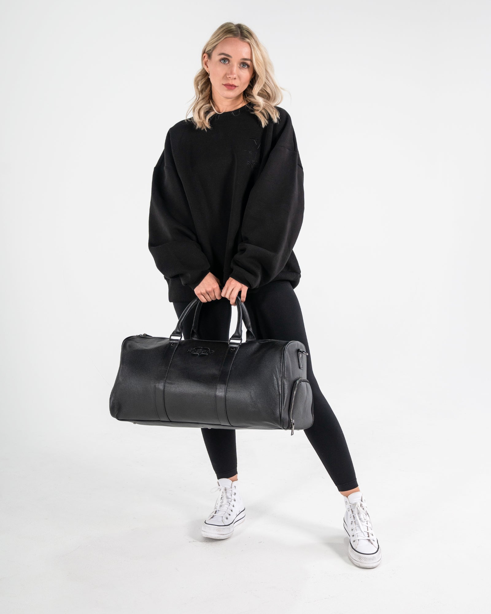 LEATHER BAG - BLACK EDITION
