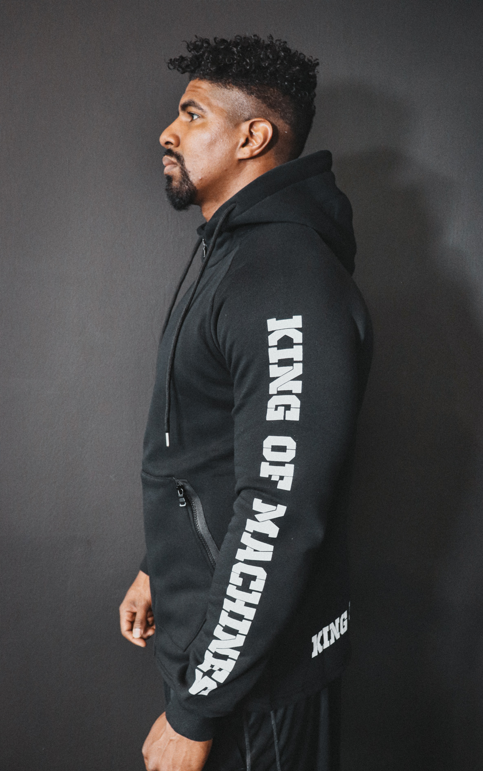 SWEAT JACKE "KING OF MACHINES"