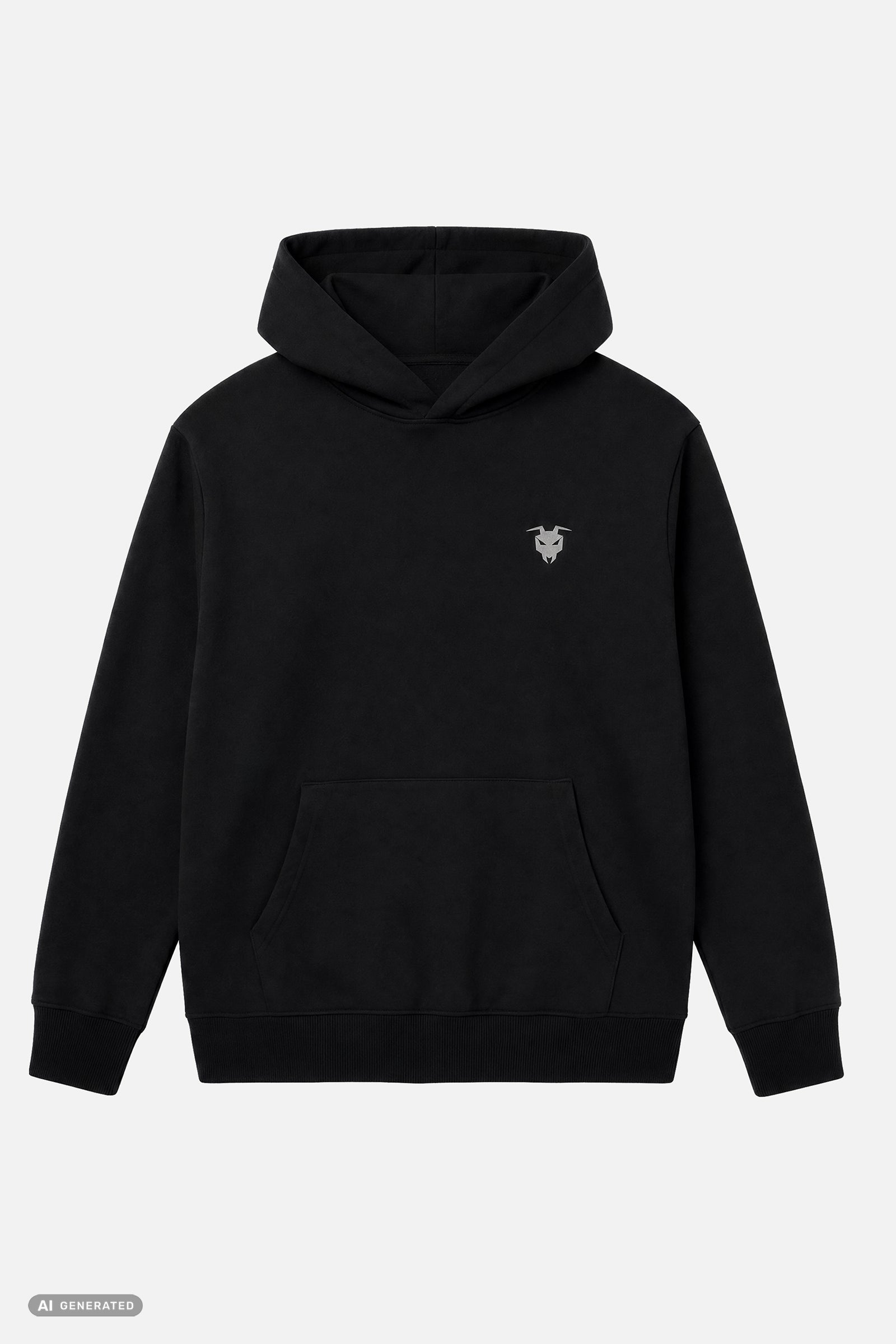 SWEAT PULLOVER  „KING OF MACHINES“ - Black