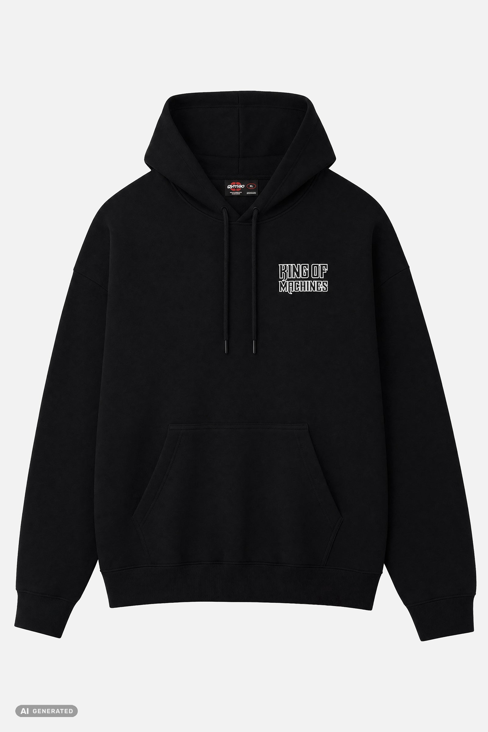 GYM80 CLASSIC HOODIE BLACK