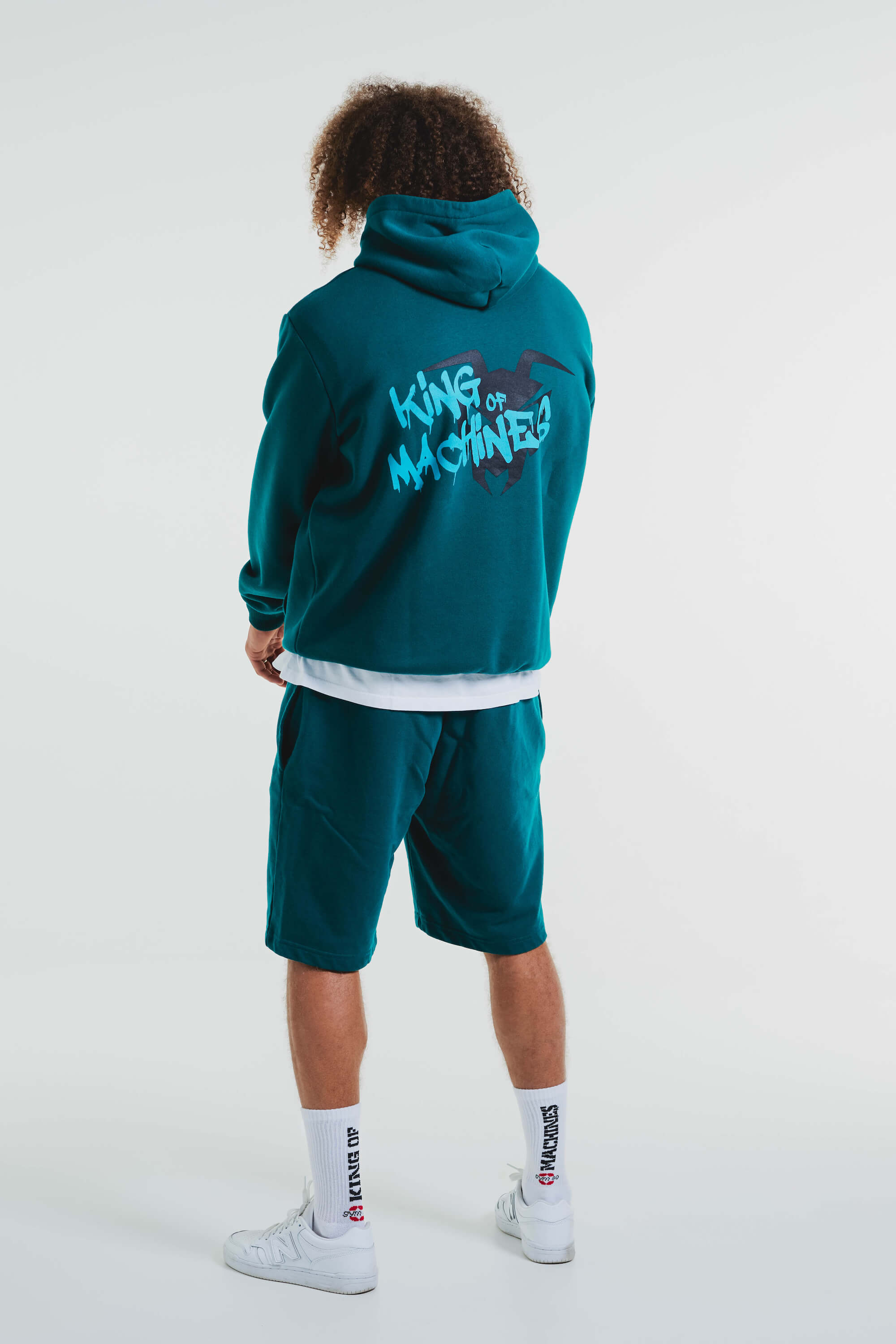 SWEAT PULLOVER  „KING OF MACHINES“ - Green