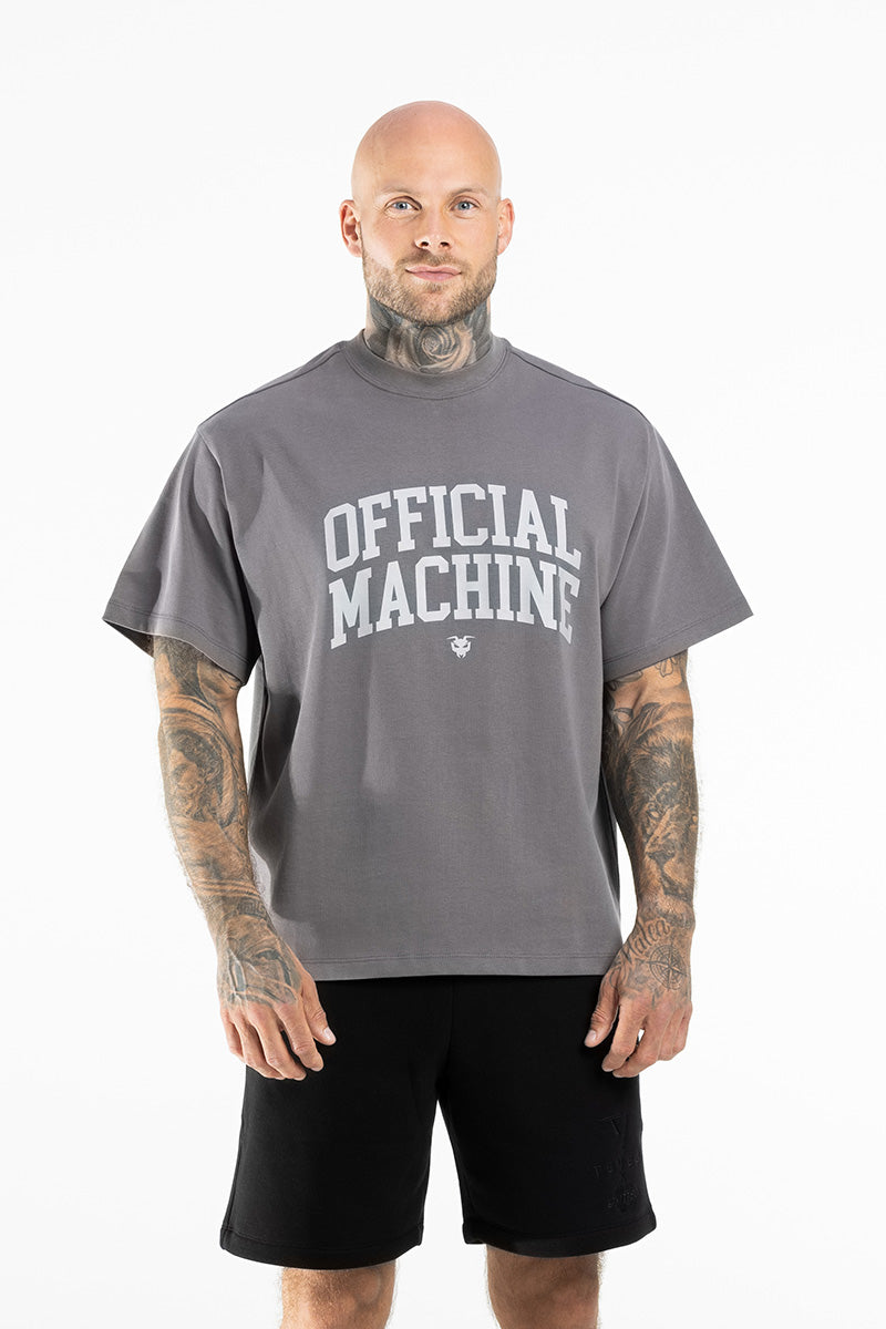 OVERSIZE SHIRT OFFICIAL MACHINE GREY
