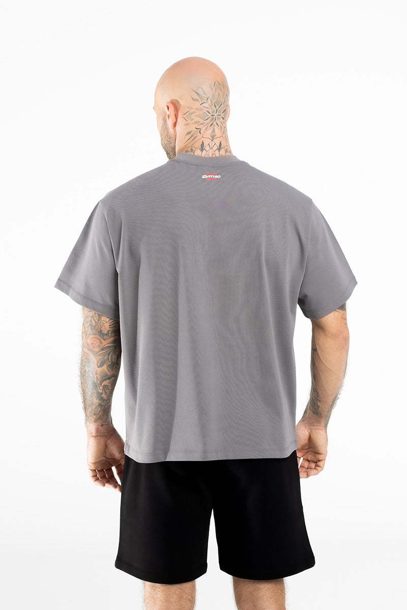 OVERSIZE SHIRT OFFICIAL MACHINE GREY