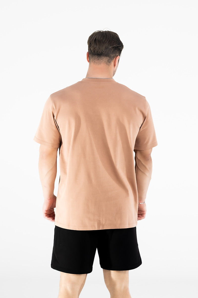 GYM80 RETRO REGULAR SHIRT BROWN