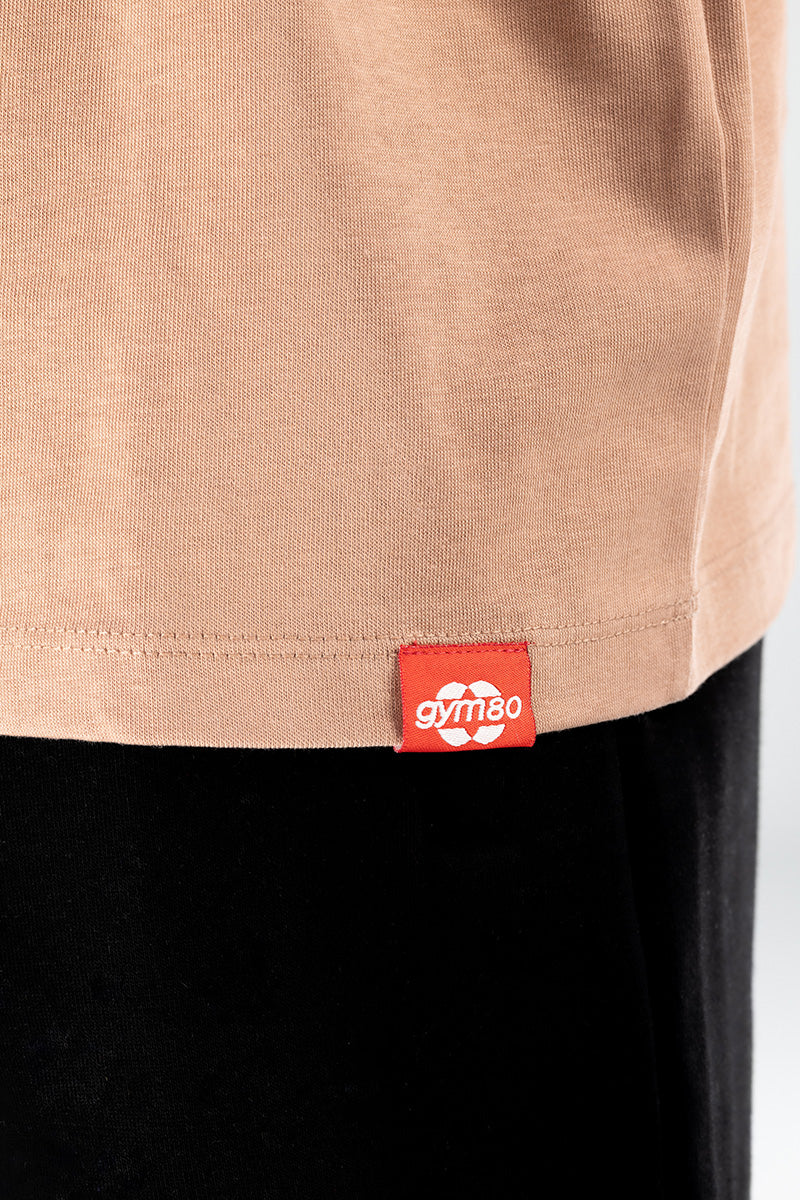 GYM80 RETRO REGULAR SHIRT BROWN