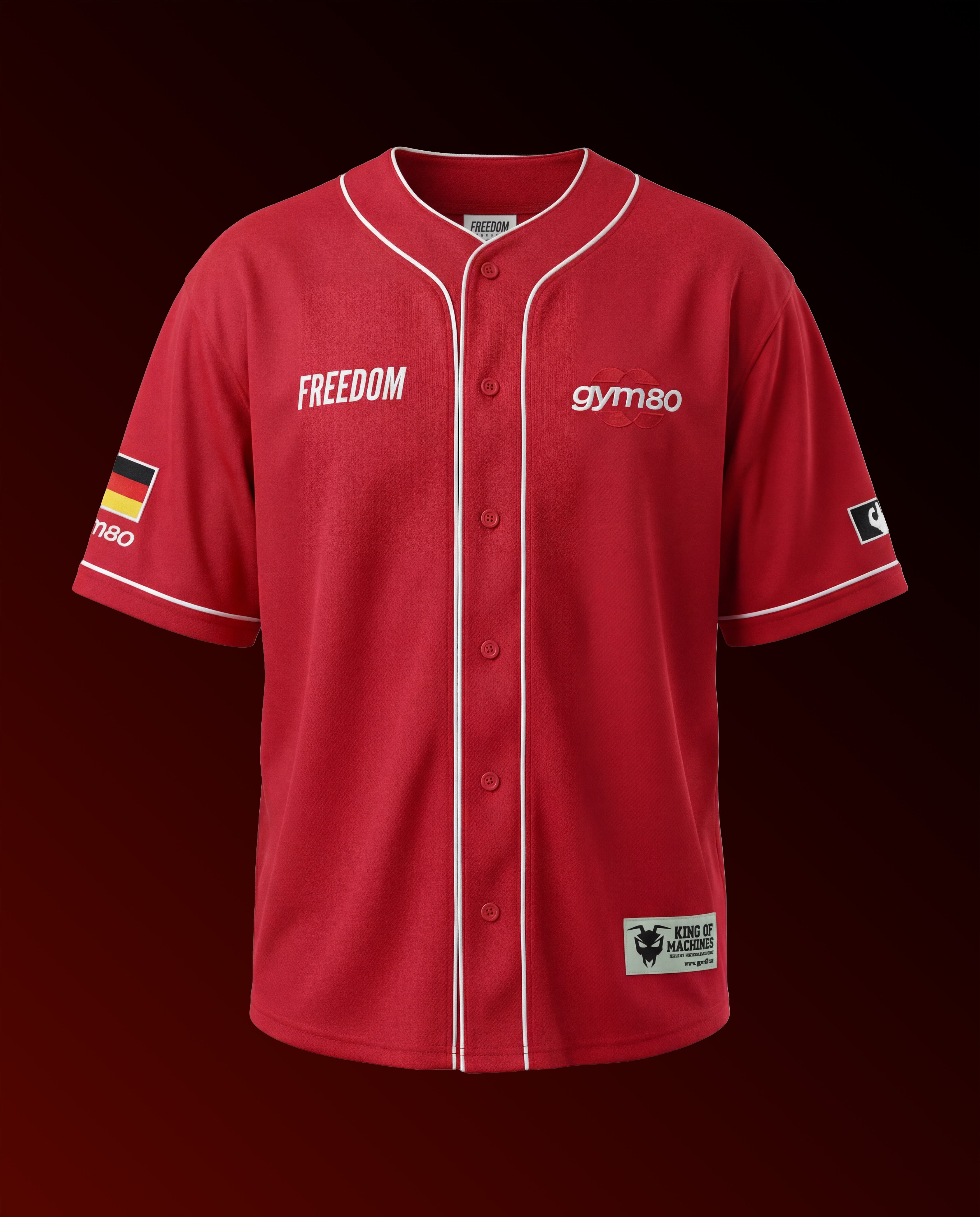 BASEBALL JERSEY RED ZONE