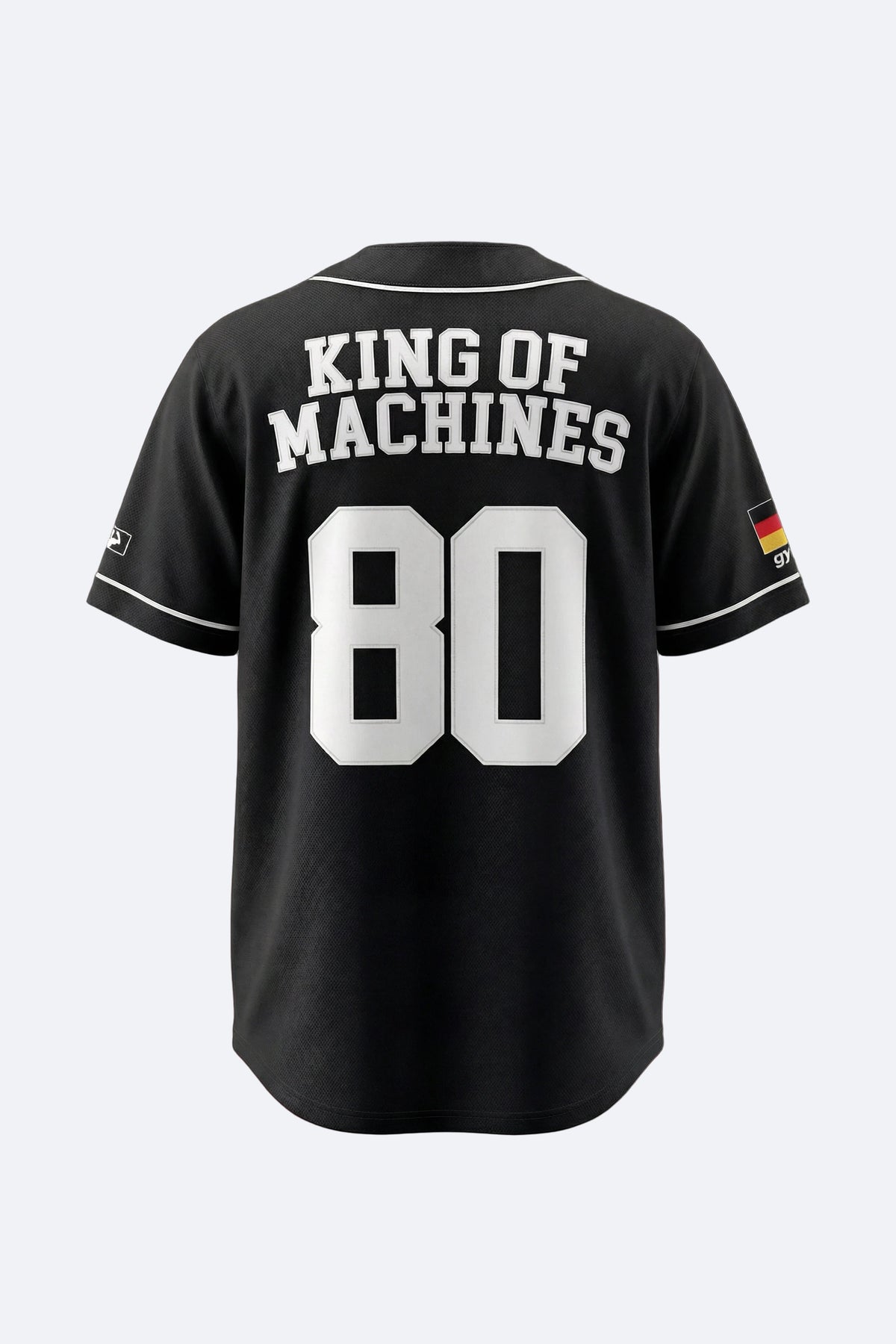 Baseball Jersey Simply Black