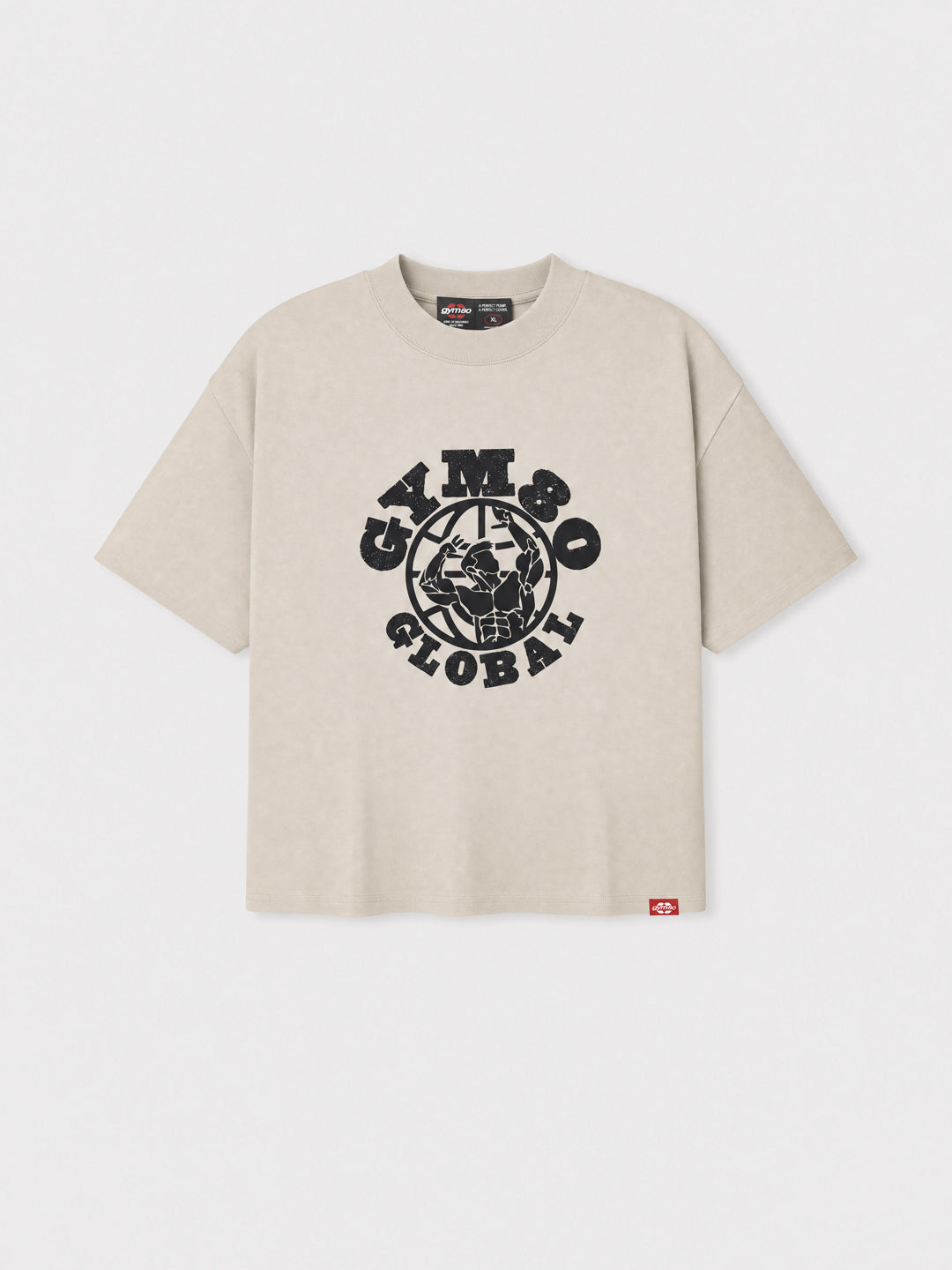 OVERSIZE SHIRT GLOBAL CREME
