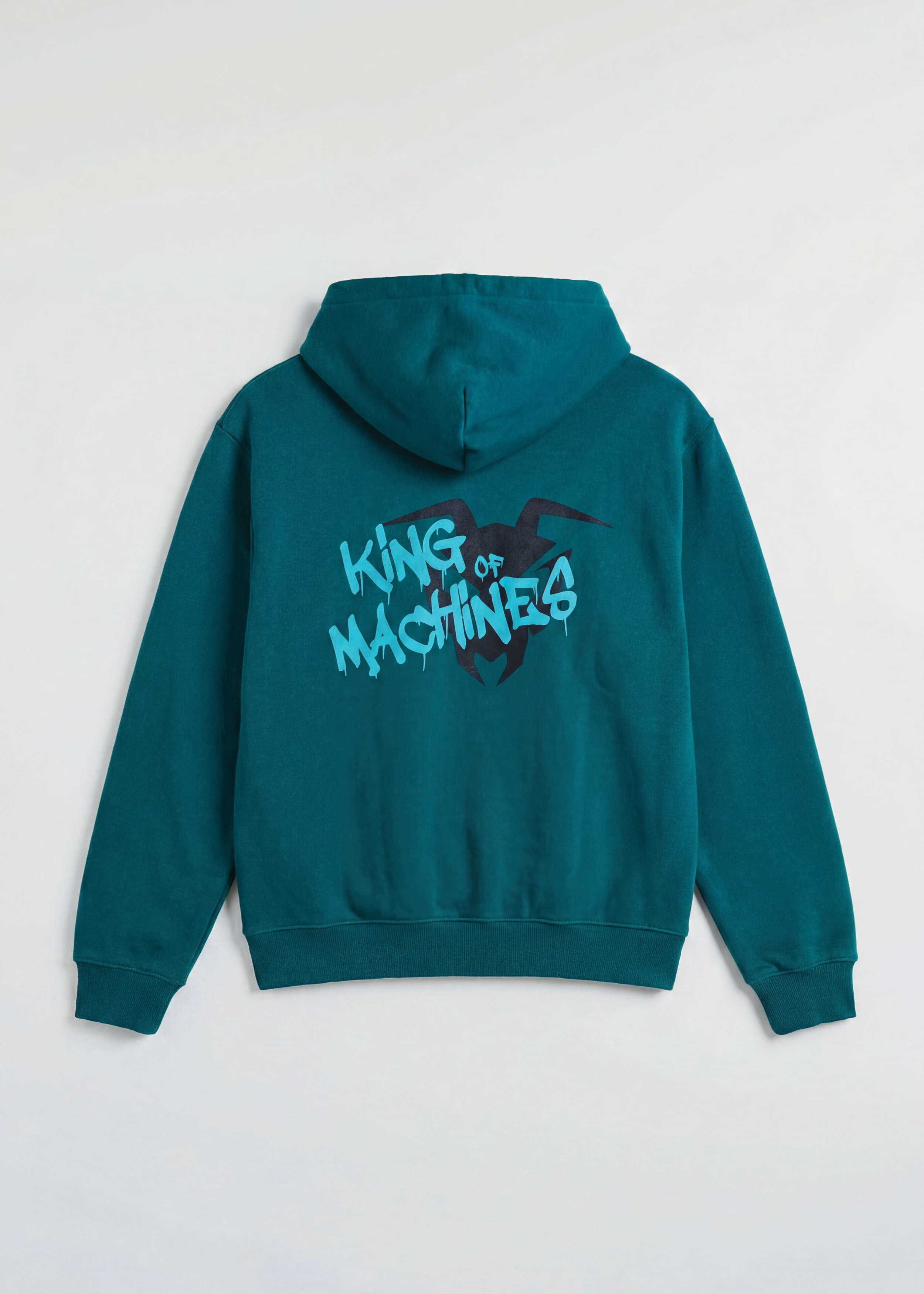 SWEAT PULLOVER  „KING OF MACHINES“ - Green