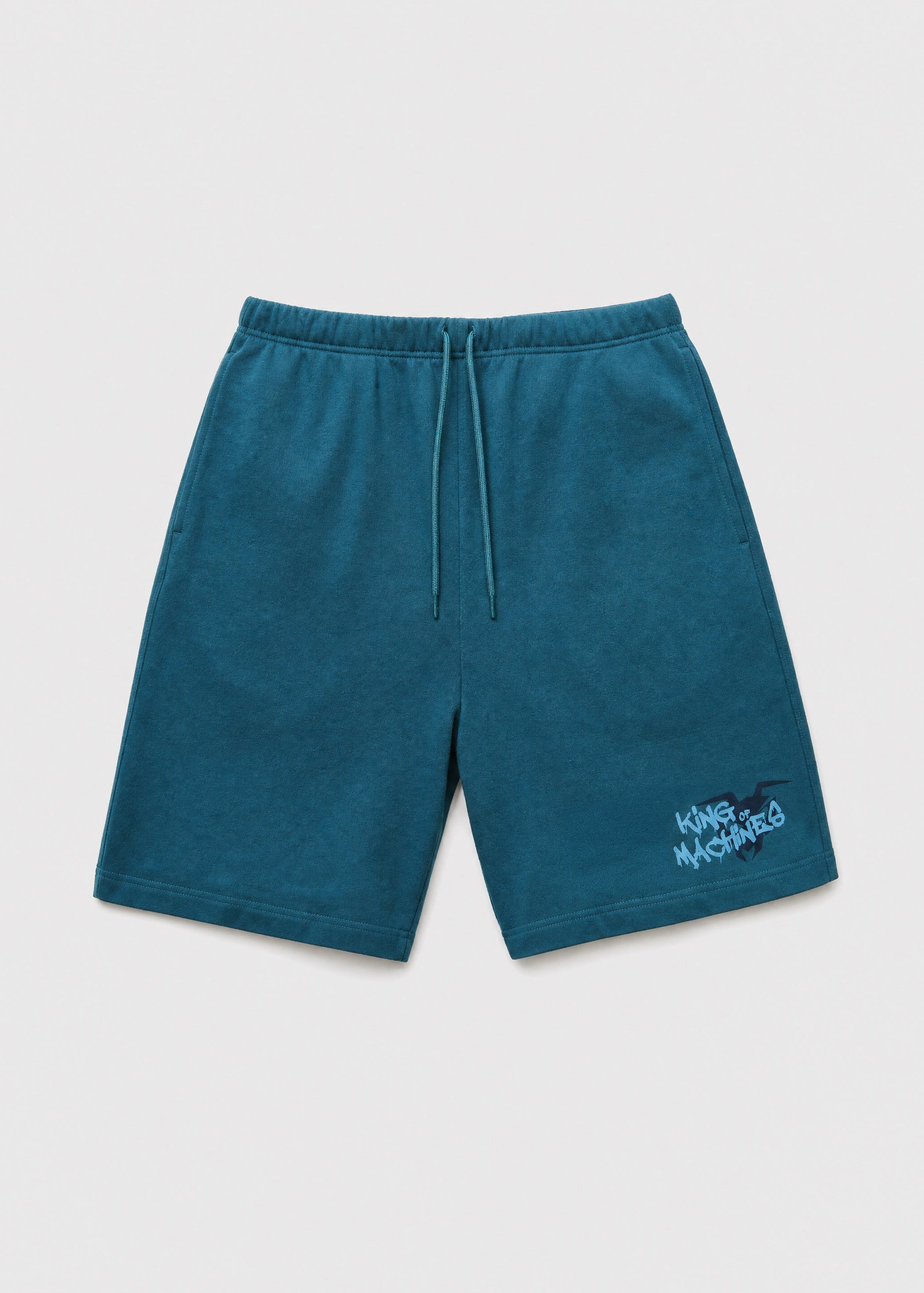 SWEAT BERMUDA  „KING OF MACHINES“ - Green