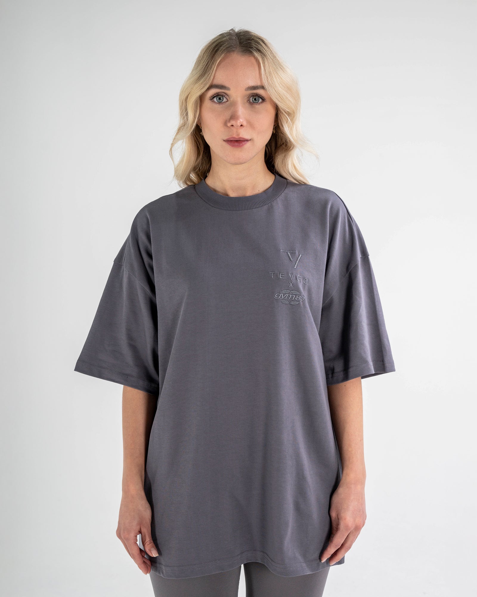 SIGNATURE OVERSIZED T-SHIRT - GRAPHIT